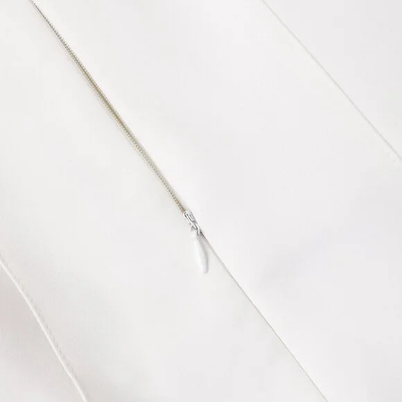 NWT Embellished Crystal Pearl Bridal Mini Dress - Picture 6 of 6